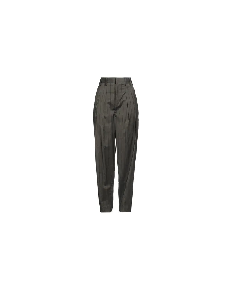 Dondup HOSEN & RÖCKE - Hosenauf YOOX.COM Militärgrün