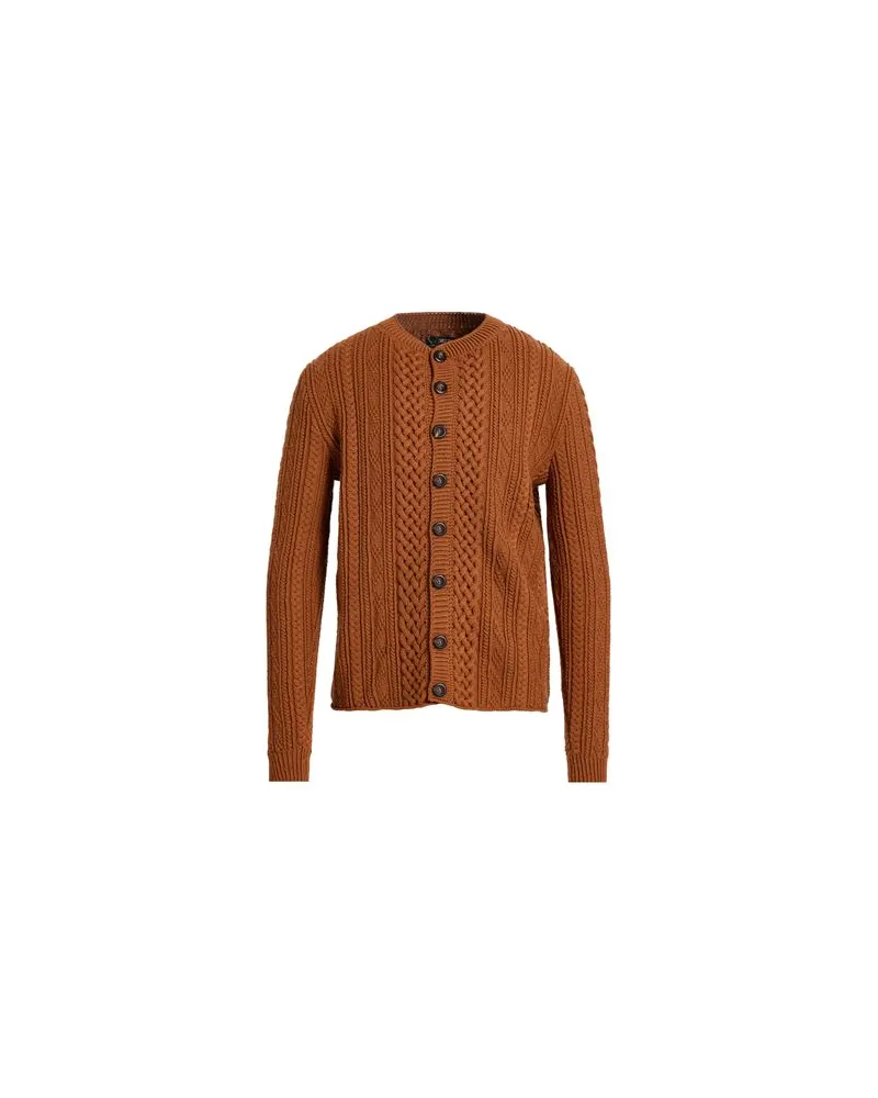 Pezzo STRICKWAREN - Strickjackenauf YOOX.COM Braun