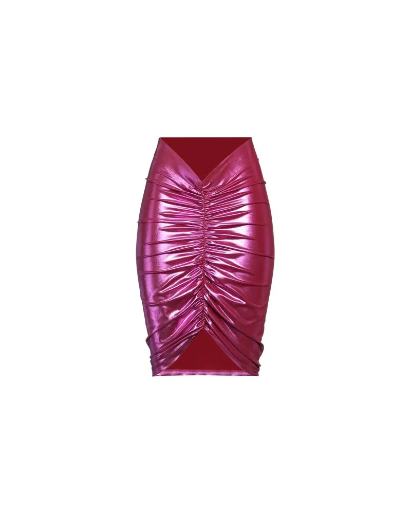 ANDAMANE HOSEN & RÖCKE - Midi-Röckeauf YOOX.COM Fuchsia