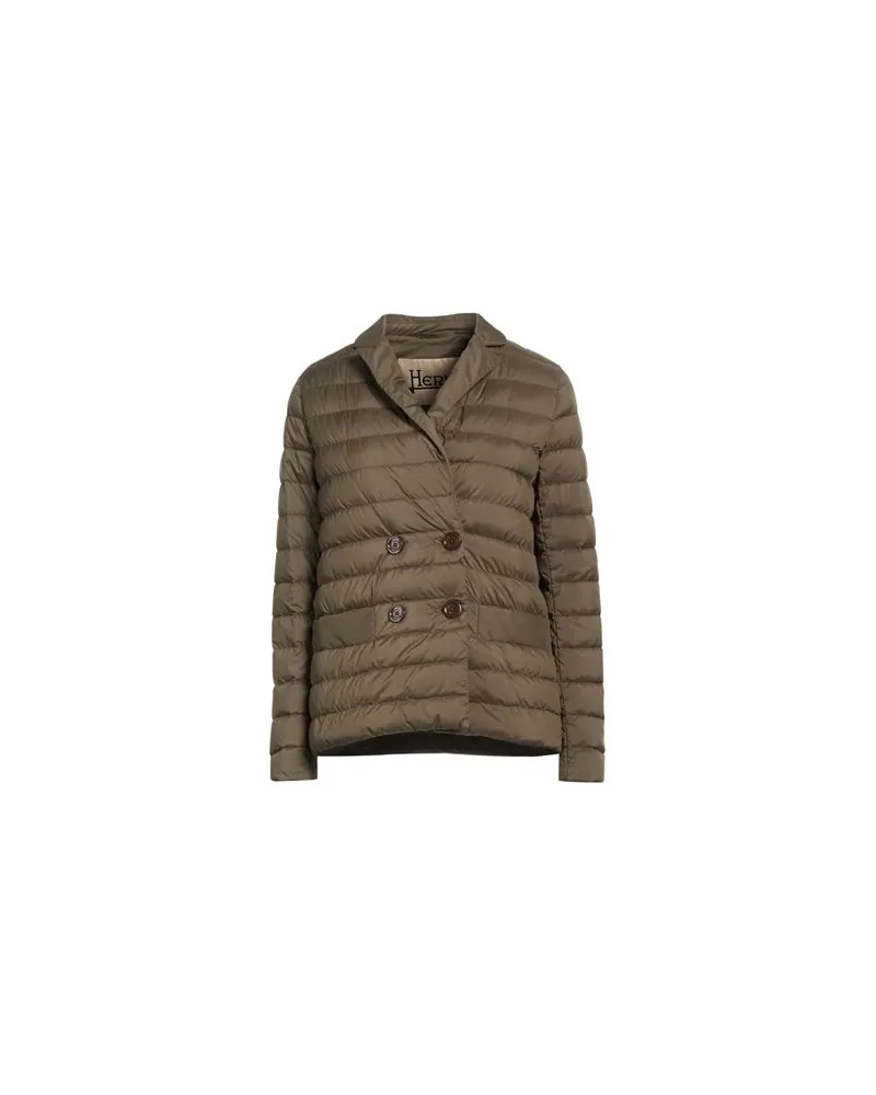 Herno JACKEN & MÄNTEL - Pufferjacken & Daunenjackenauf YOOX.COM Militärgrün