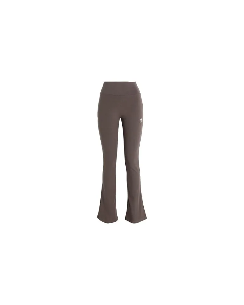 adidas RIB FLARED PANT - RIB FLARED PANT - HOSEN & RÖCKE - Hosenauf YOOX.COM Braun
