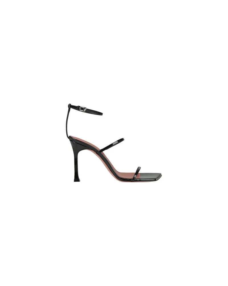 Amina Muaddi SCHUHE - Sandalenauf YOOX.COM Schwarz