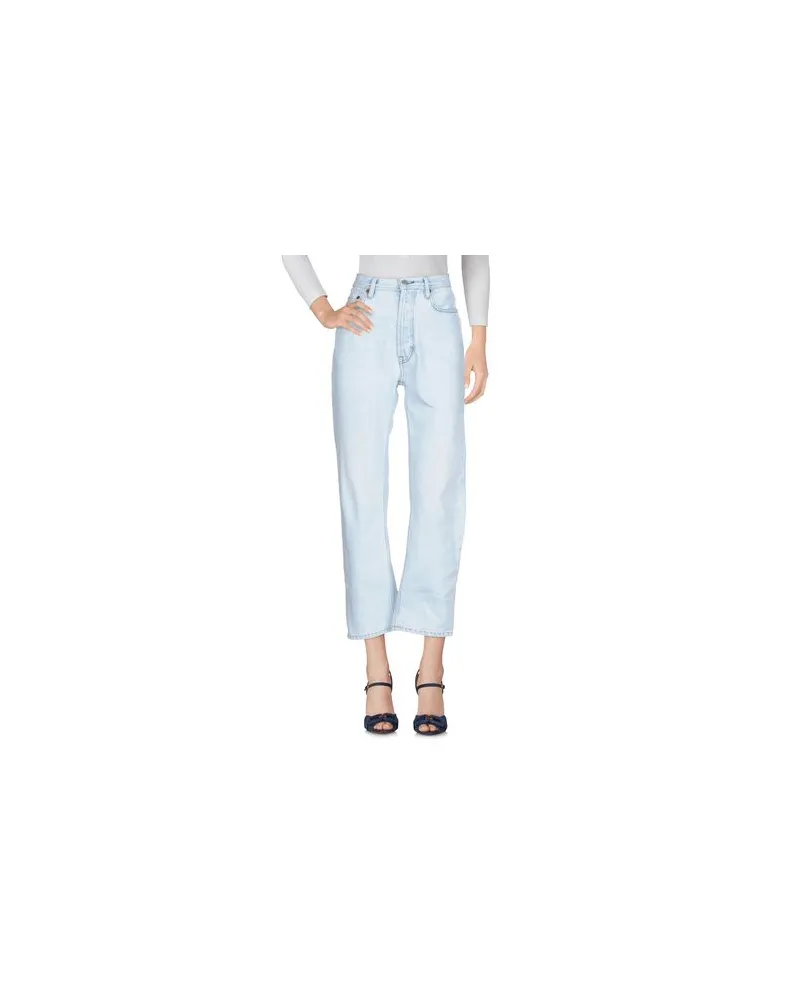 Acne Studios HOSEN & RÖCKE - Jeanshosenauf YOOX.COM Blau