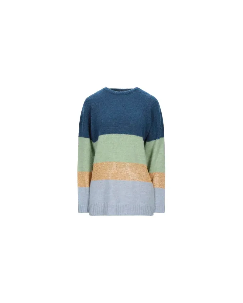 Rosé a Pois STRICKWAREN - Pulloverauf YOOX.COM Blau