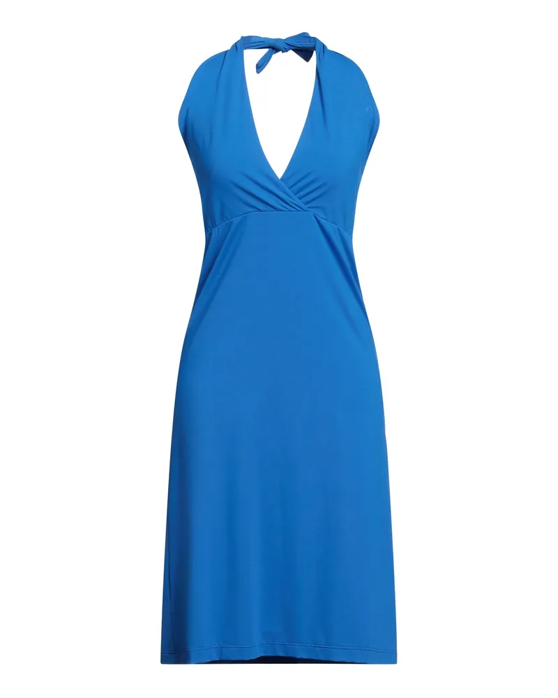 FISICO-Cristina Ferrari Midi-Kleid Blau