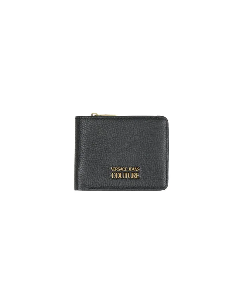 Versace Jeans Kleinlederwaren - Brieftaschenauf YOOX.COM Schwarz