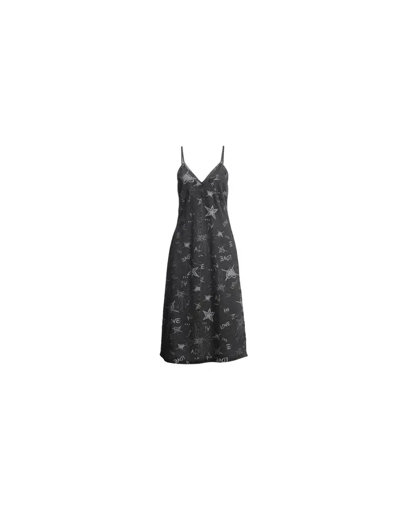 Actitude by Twinset KLEIDER - Midi-Kleiderauf YOOX.COM Schwarz