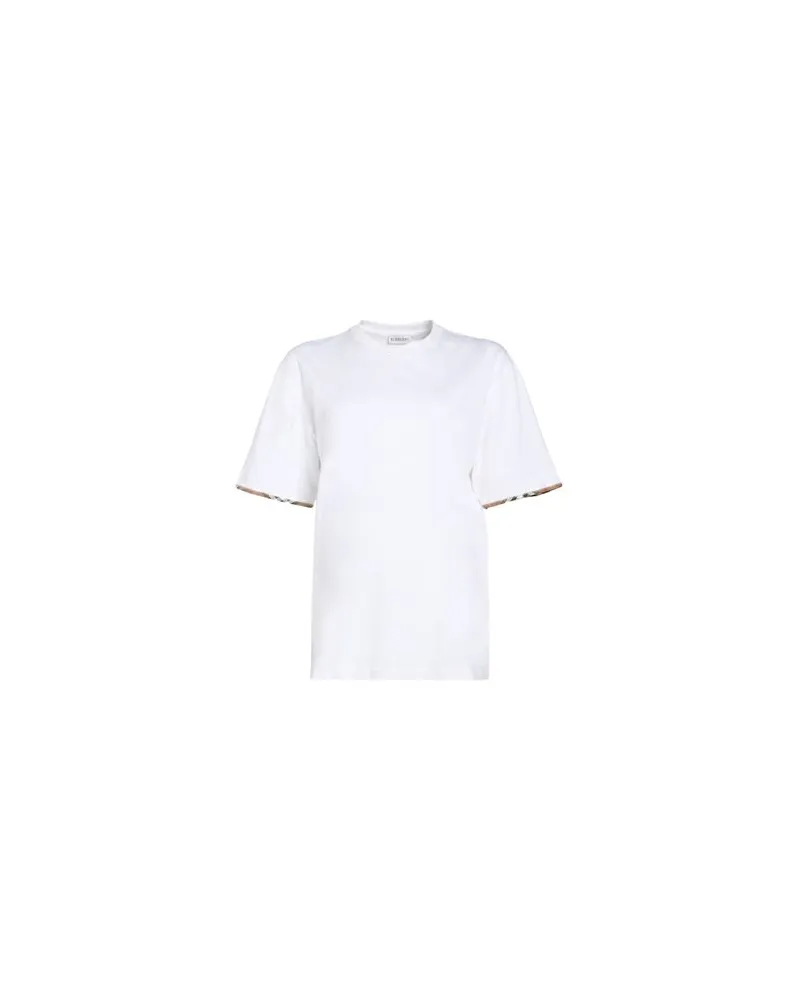 Burberry TOPS - T-shirtsauf YOOX.COM Weiß