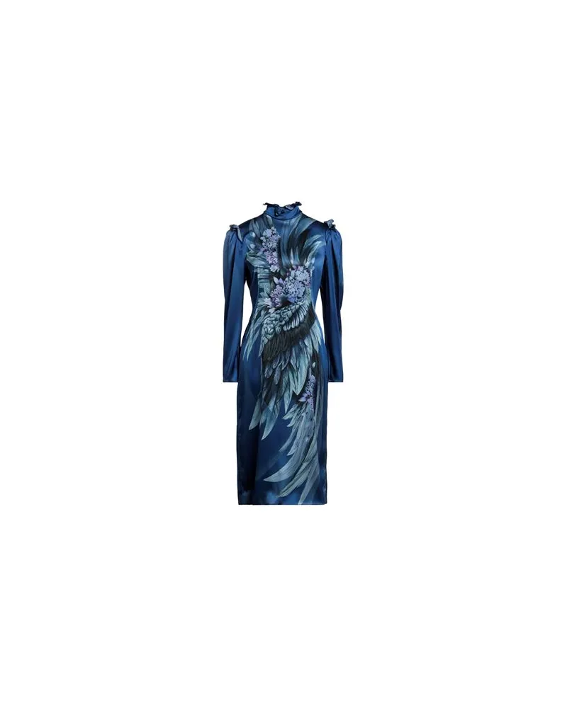 Alberta Ferretti KLEIDER - Midi-Kleiderauf YOOX.COM Blau