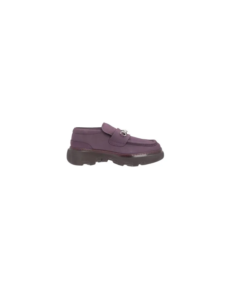 Burberry SCHUHE - Mokassinsauf YOOX.COM Dunkelviolett
