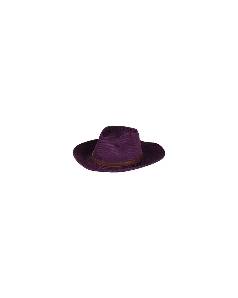 Borsalino ACCESSOIRES - Mützen & Hüteauf YOOX.COM Violett