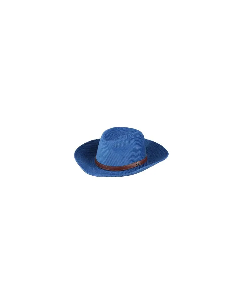 Borsalino ACCESSOIRES - Mützen & Hüteauf YOOX.COM Azurblau