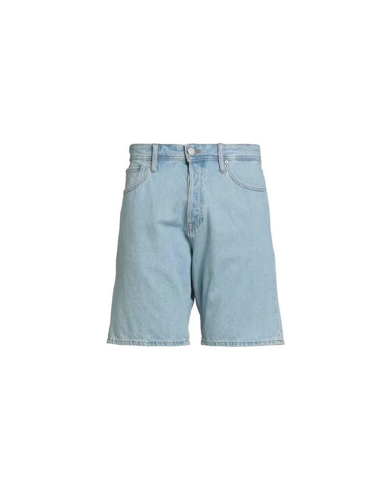 Jack & Jones HOSEN & RÖCKE - Jeansshortsauf YOOX.COM Blau