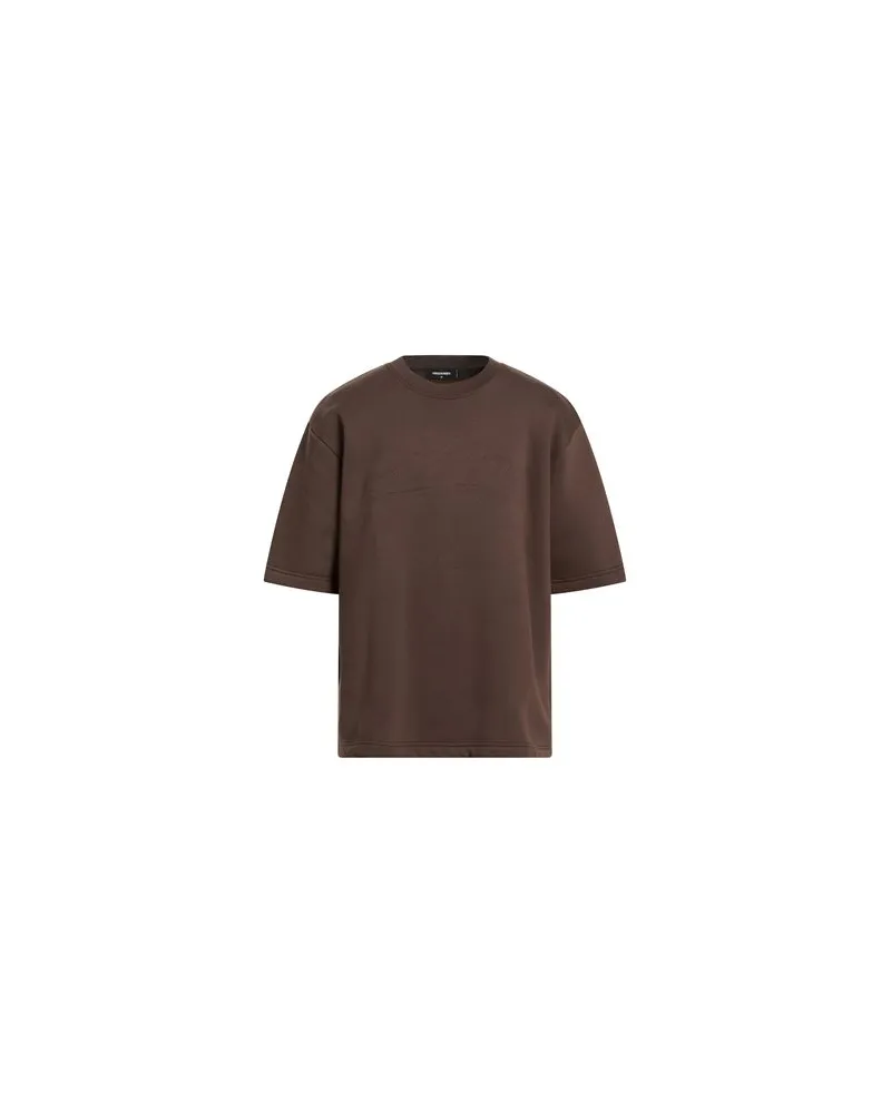 Dsquared2 TOPS - T-shirtsauf YOOX.COM Schokobraun