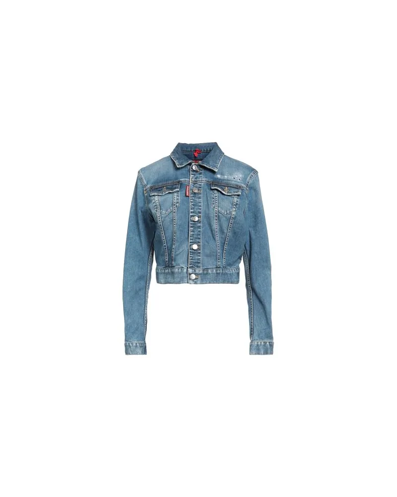 Dsquared2 JACKEN & MÄNTEL - Jeansjacken/Mäntelauf YOOX.COM Blau