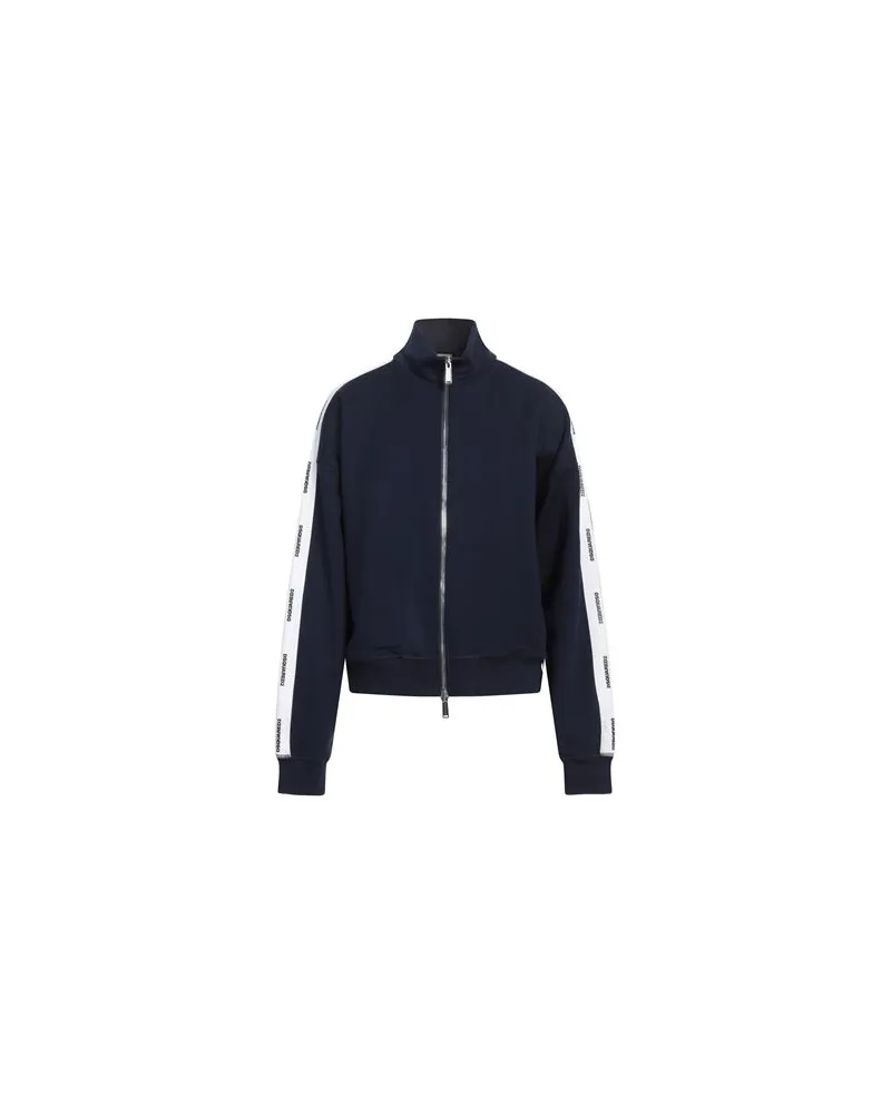 Dsquared2 TOPS - Sweatshirtsauf YOOX.COM Blau