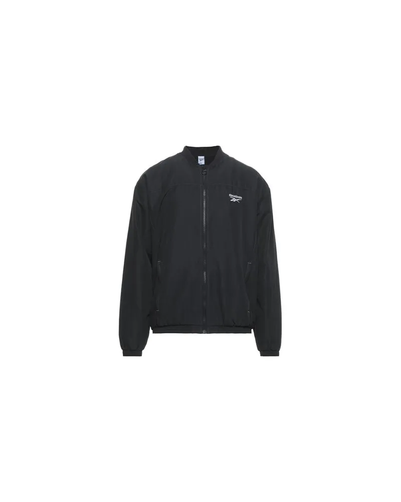 Reebok JACKEN & MÄNTEL - Jacken und Anoraksauf YOOX.COM Schwarz