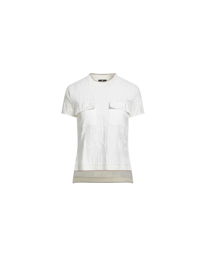 Elisabetta Franchi STRICKWAREN - Pulloverauf YOOX.COM Weiß