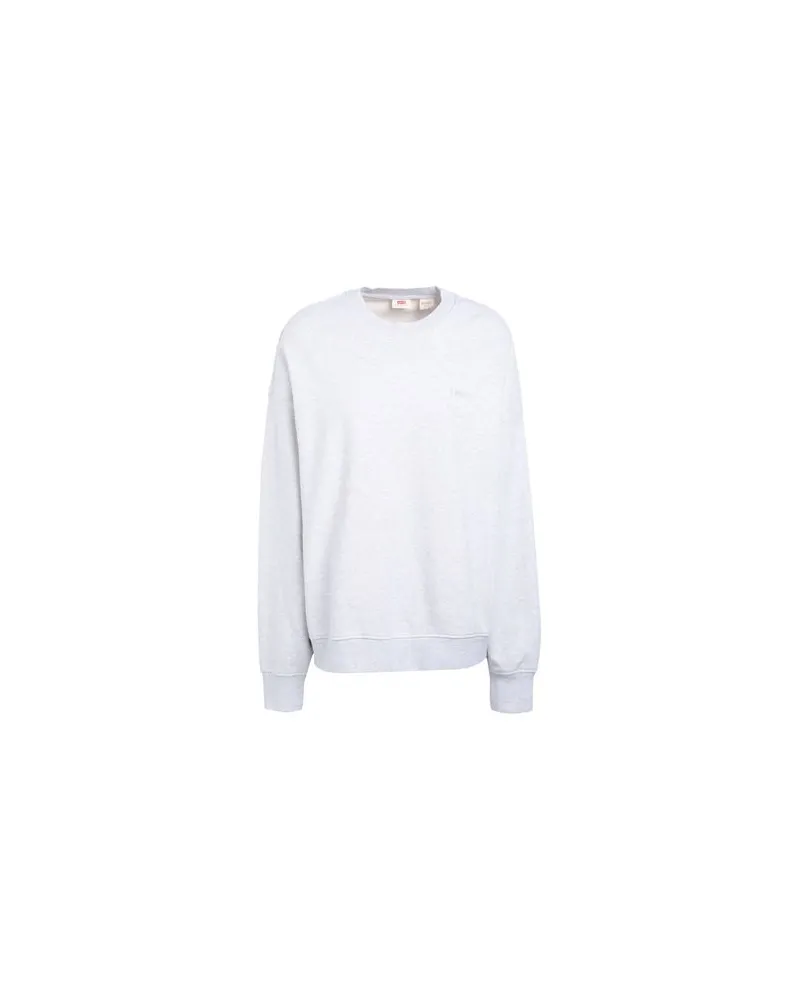 Levi's WFH SWEATSHIRT - TOPS - Sweatshirtsauf YOOX.COM Hellgrau