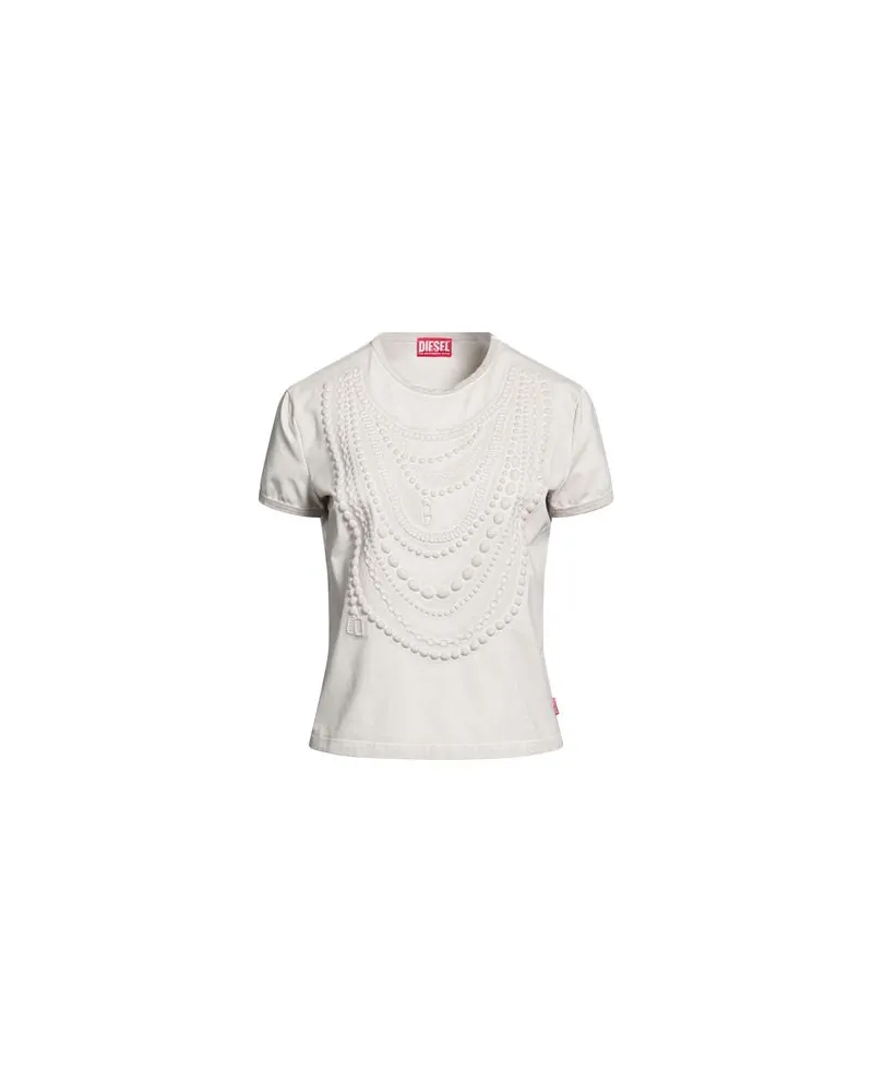 Diesel TOPS - T-shirtsauf YOOX.COM Khaki