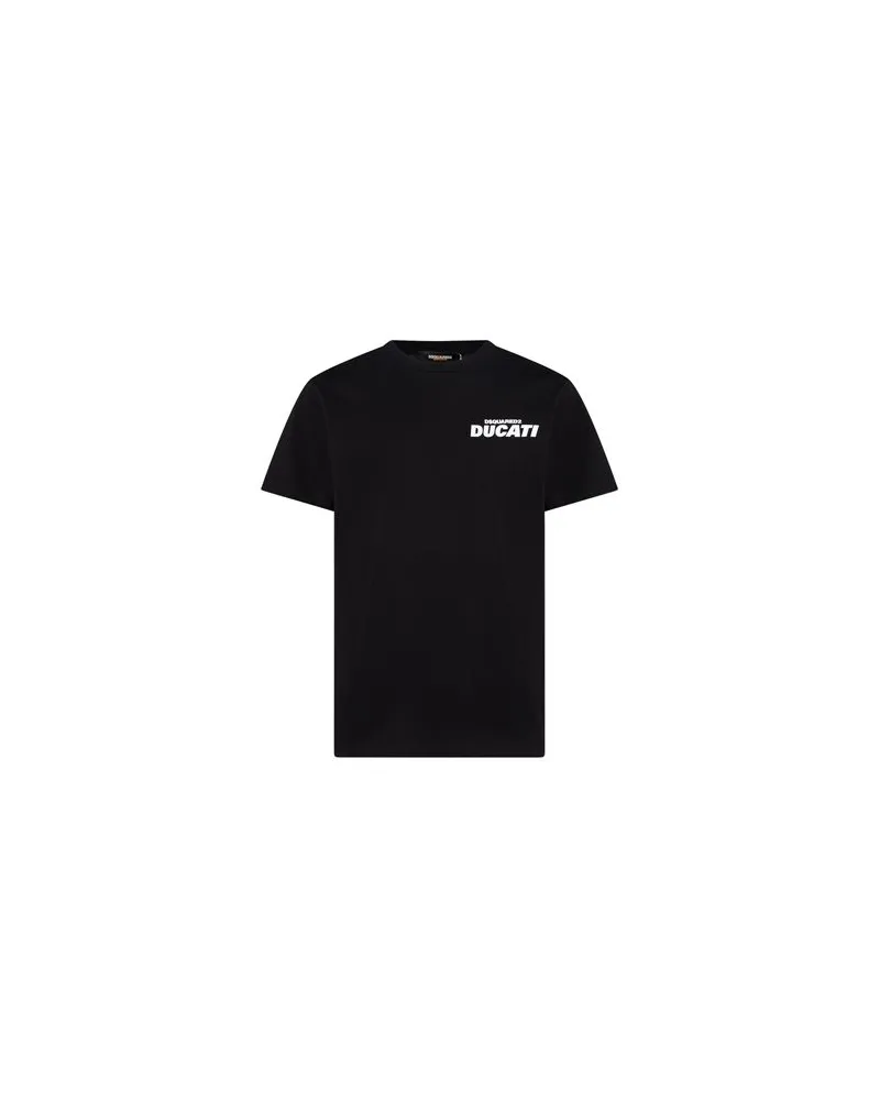 Dsquared2 DUCATI - TOPS - T-shirtsauf YOOX.COM Schwarz