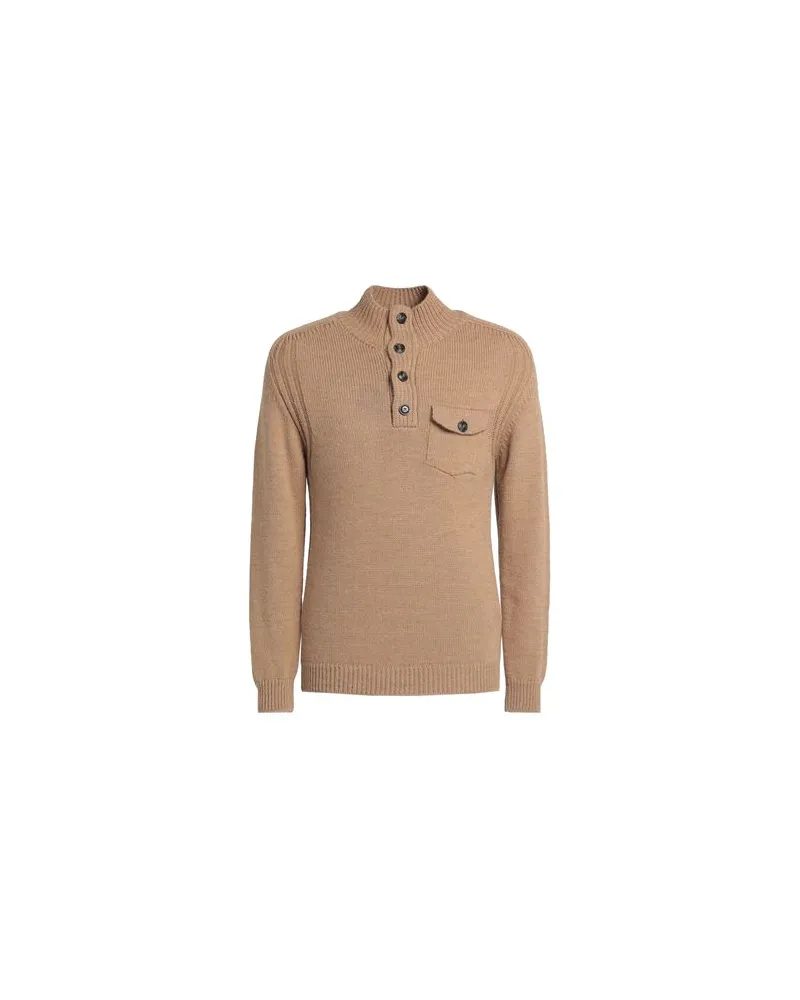 OFFICINA 36 STRICKWAREN - Rollkragenpulloverauf YOOX.COM Kamel