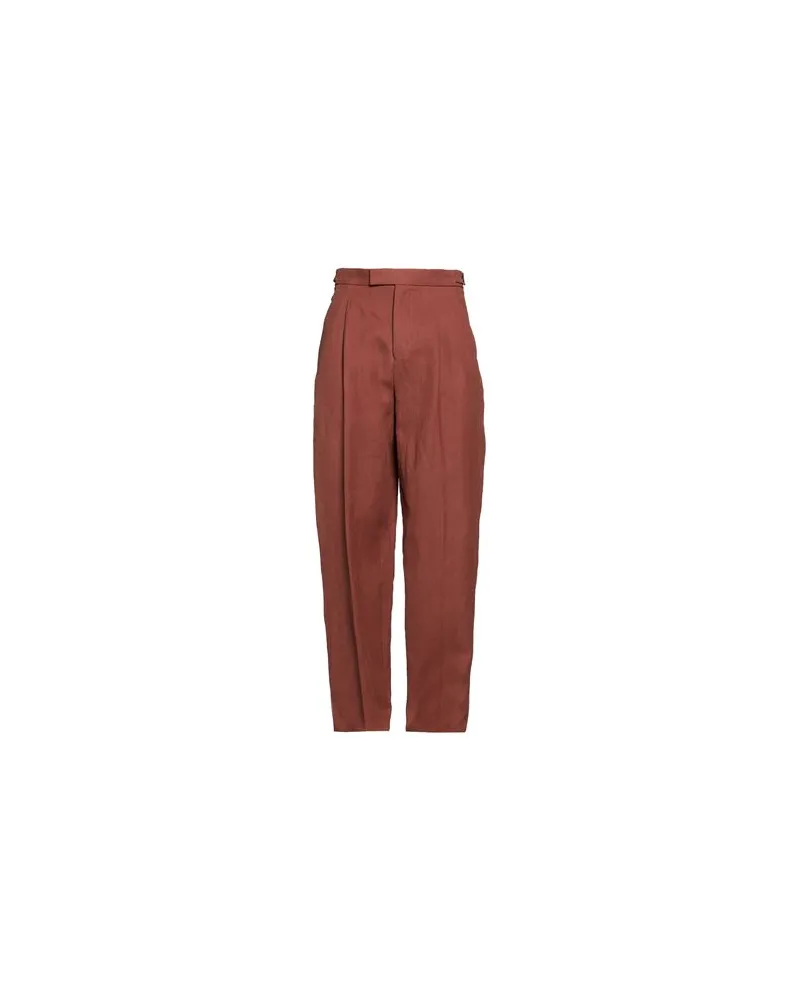 Ermenegildo Zegna HOSEN & RÖCKE - Hosenauf YOOX.COM Rostrot