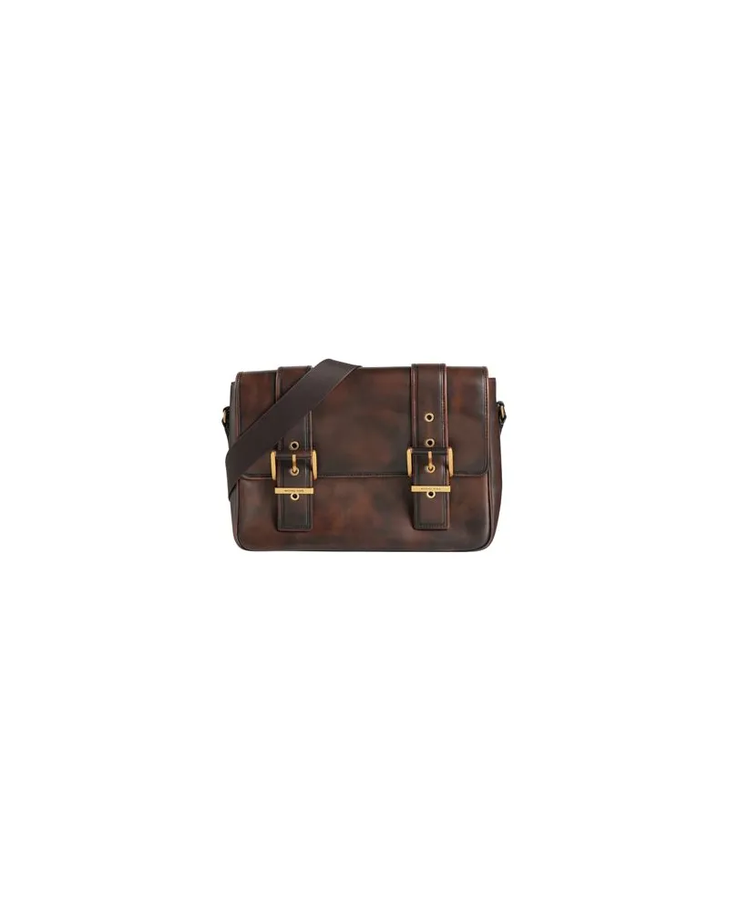 Michael Kors TASCHEN - Umhängetascheauf YOOX.COM Dunkelbraun