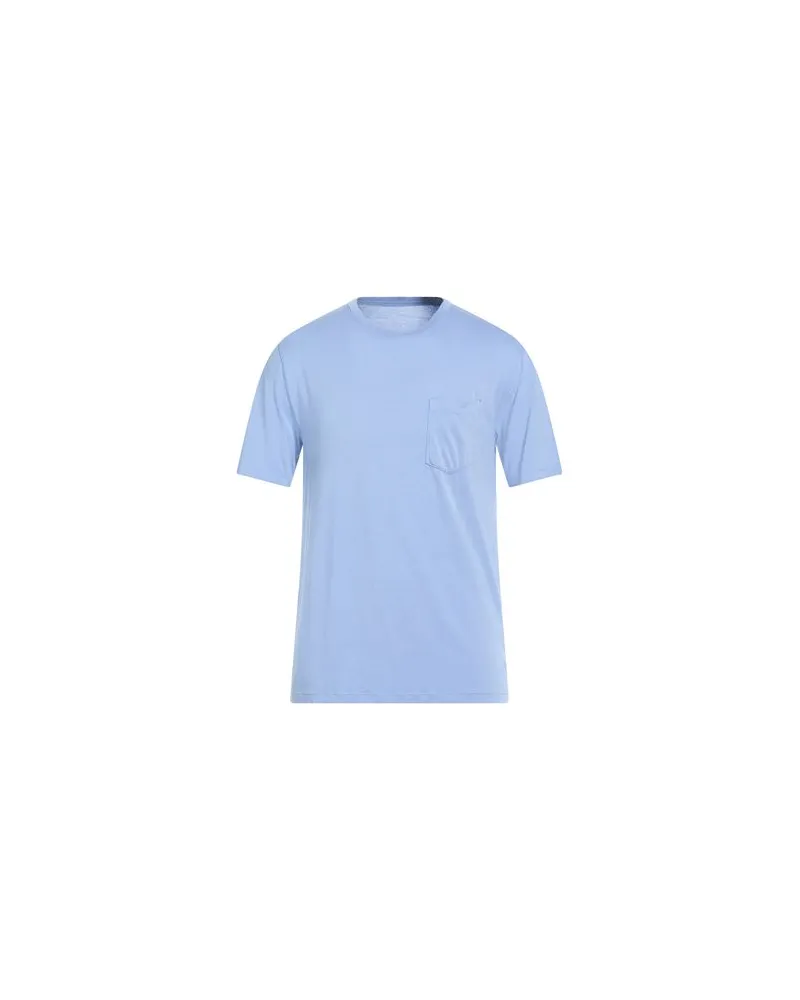 Officine Generale TOPS - T-shirtsauf YOOX.COM Hellblau