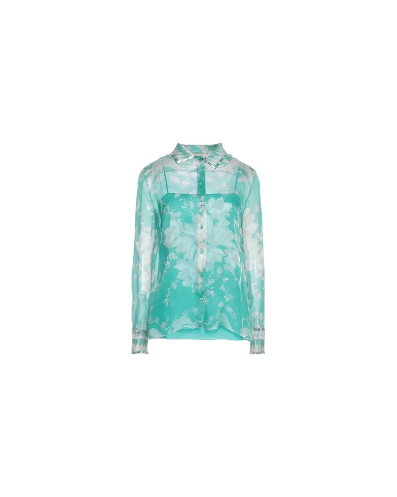 Emilio Pucci TOPS - Hemdenauf YOOX.COM Smaragdgrün
