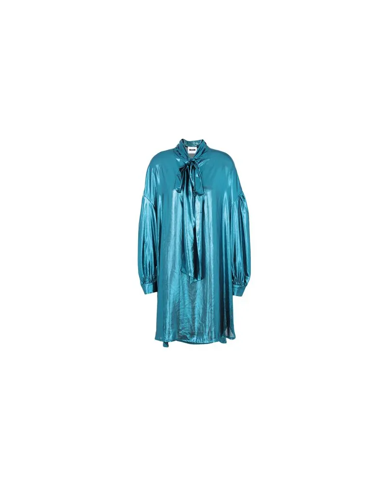 DIMORA KLEIDER - Mini-Kleiderauf YOOX.COM Blaugrau