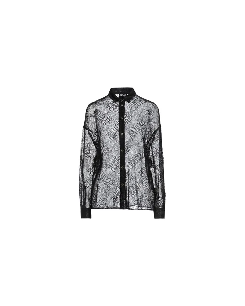 Versace Jeans TOPS - Hemdenauf YOOX.COM Schwarz