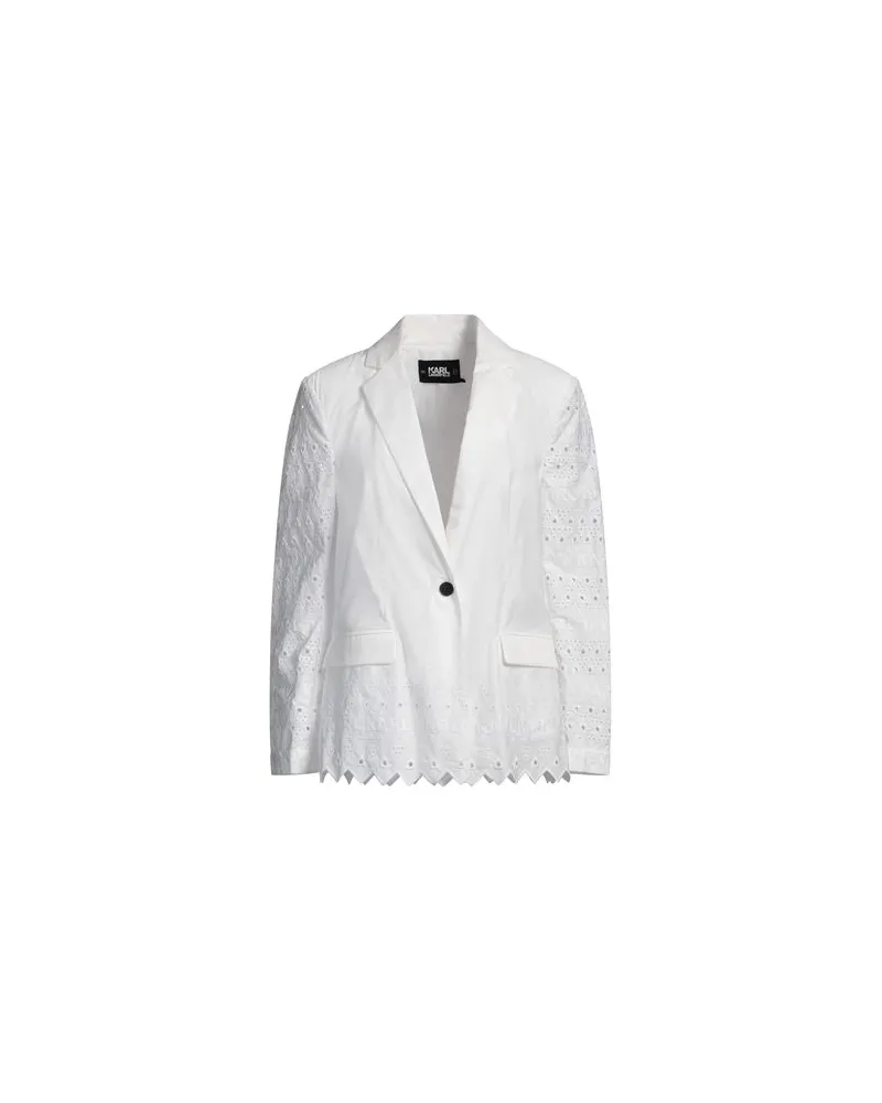 Karl Lagerfeld ANZÜGE und CO-ORDS - Blazersauf YOOX.COM Weiß