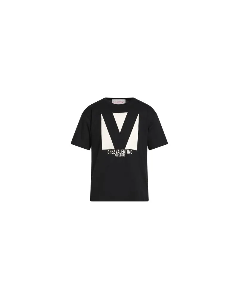 Valentino Garavani TOPS - T-shirtsauf YOOX.COM Schwarz