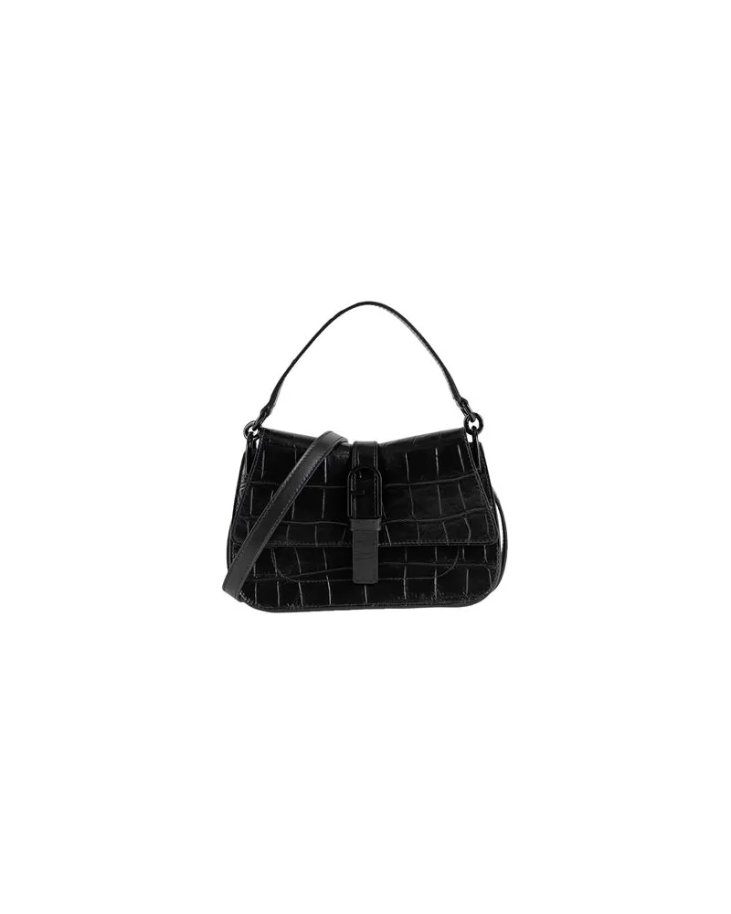 Furla FLOW MINI TOP HANDLE  - TASCHEN - Handtaschenauf YOOX.COM Schwarz