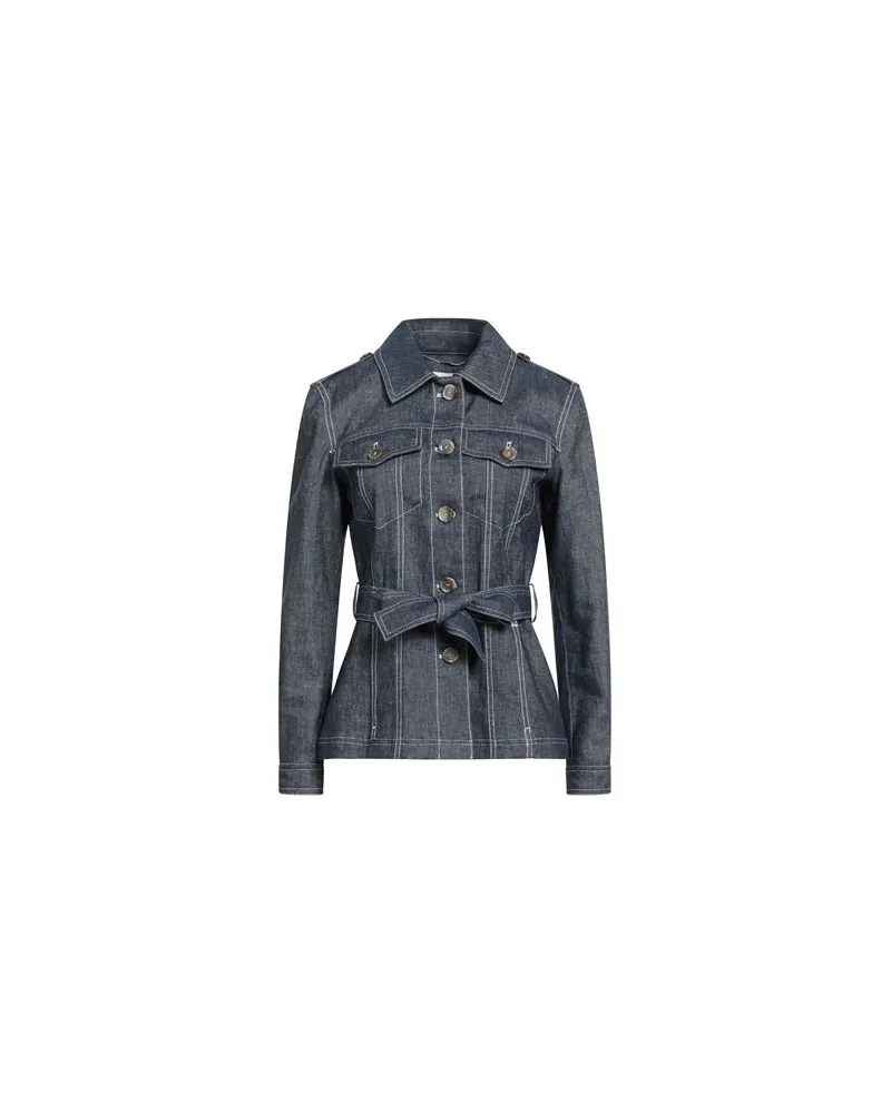 MARELLA JACKEN & MÄNTEL - Jeansjacken/Mäntelauf YOOX.COM Blau