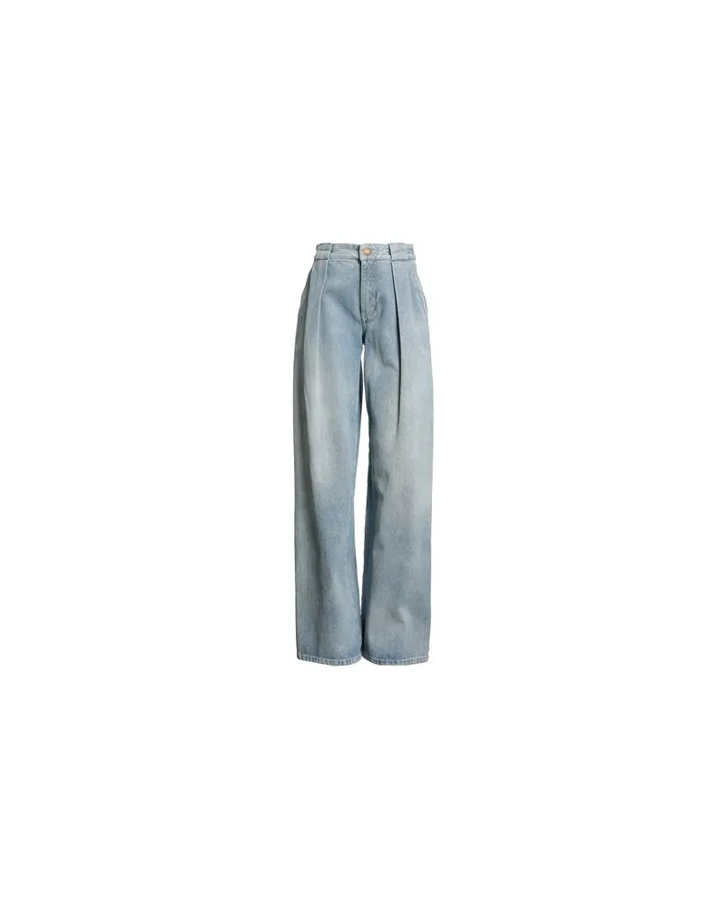 Balmain HOSEN & RÖCKE - Jeanshosenauf YOOX.COM Blau