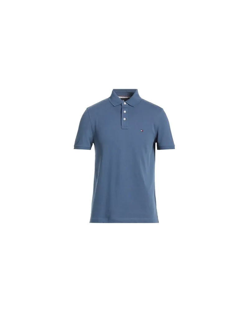 Tommy Hilfiger TOPS - Poloshirtsauf YOOX.COM Taubenblau