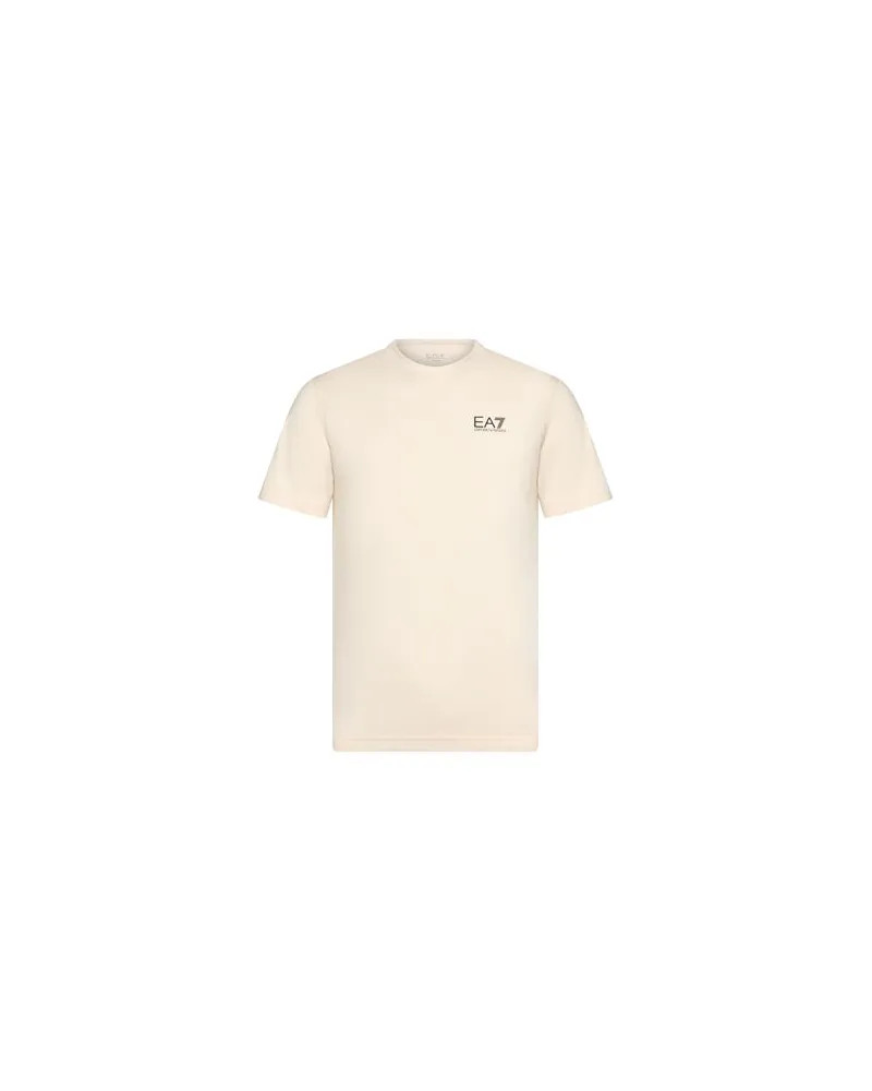 EA7 TOPS - T-shirtsauf YOOX.COM Cremeweiß