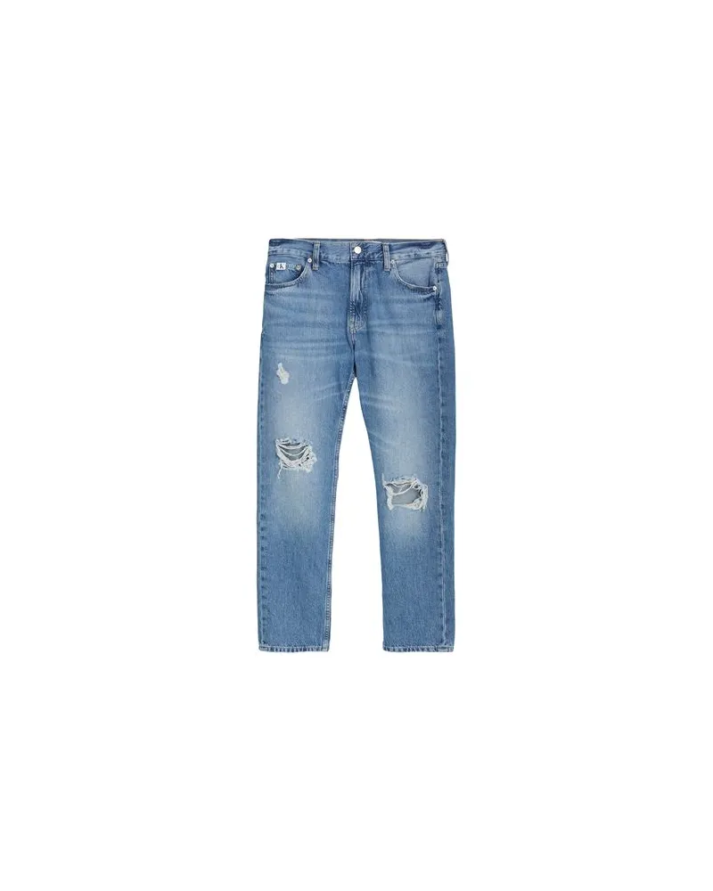 Calvin Klein HOSEN & RÖCKE - Jeanshosenauf YOOX.COM Blau