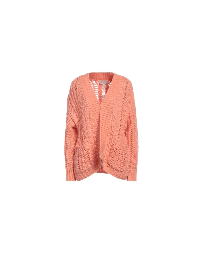 hemisphere STRICKWAREN - Strickjackenauf YOOX.COM Lachs