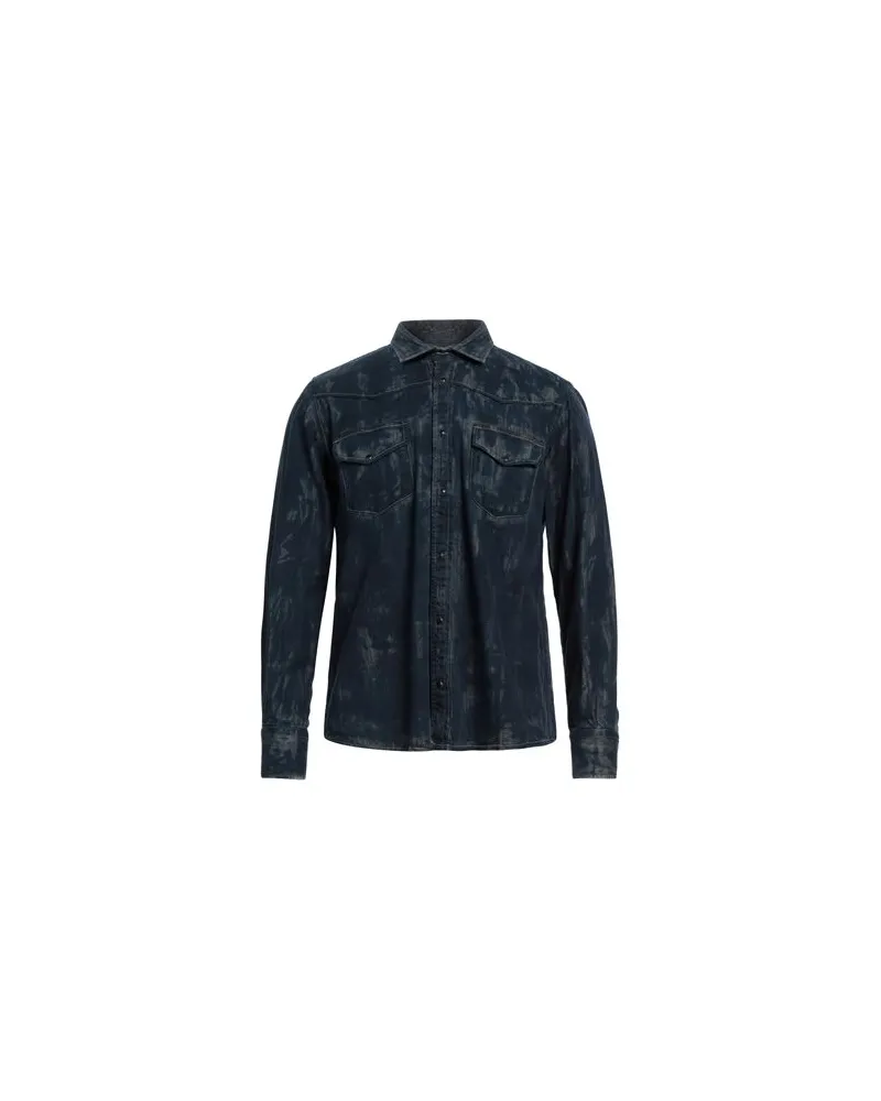Original Vintage Style TOPS - Jeanshemdenauf YOOX.COM Blau