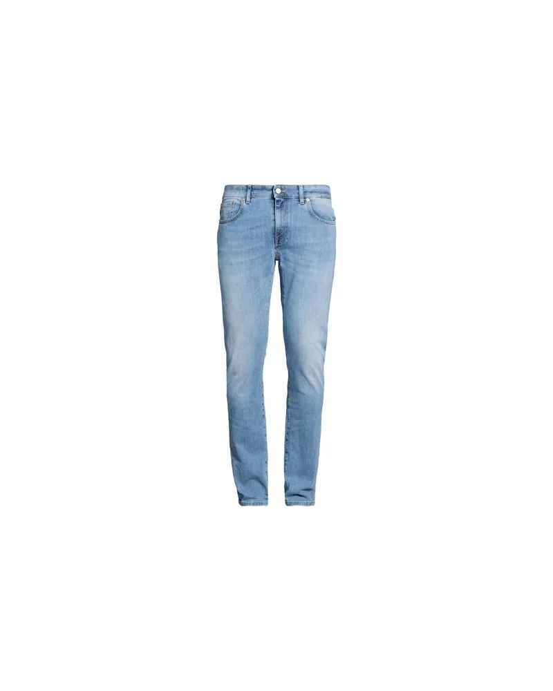 PT TORINO HOSEN & RÖCKE - Jeanshosenauf YOOX.COM Blau