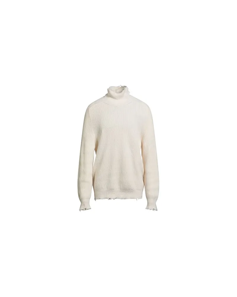 Mauro Grifoni STRICKWAREN - Rollkragenpulloverauf YOOX.COM Elfenbein