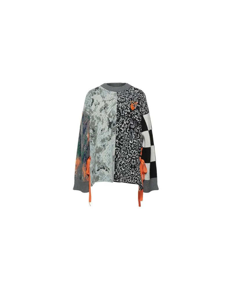 OFF-WHITE STRICKWAREN - Pulloverauf YOOX.COM Salbeigrün
