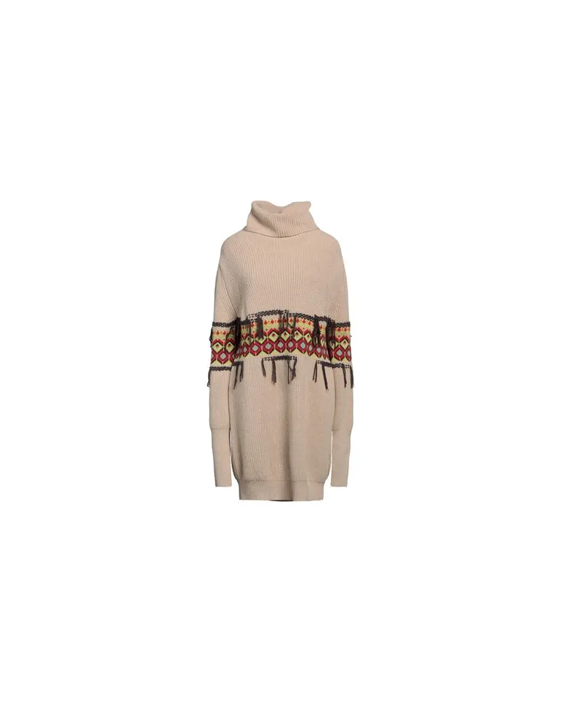 Semicouture KLEIDER - Mini-Kleiderauf YOOX.COM Beige