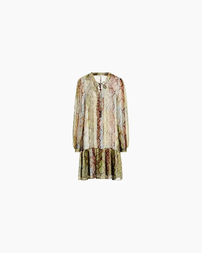 Guess KLEIDER - Mini-Kleiderauf YOOX.COM Limettengrün