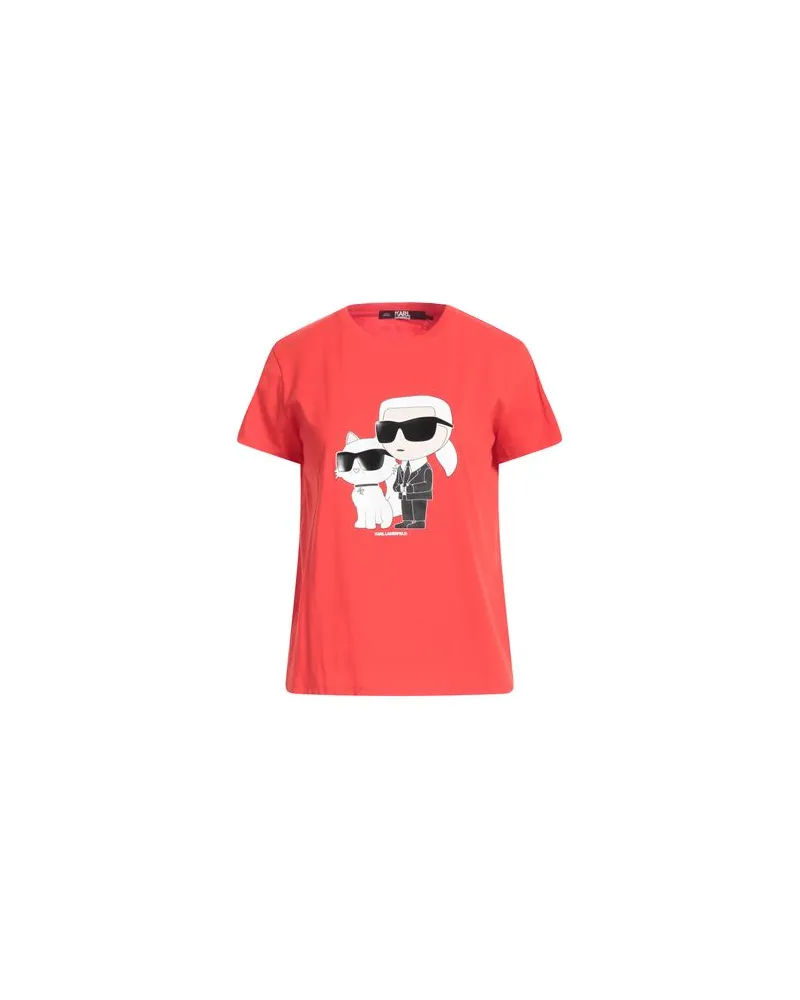 Karl Lagerfeld TOPS - T-shirtsauf YOOX.COM Rot