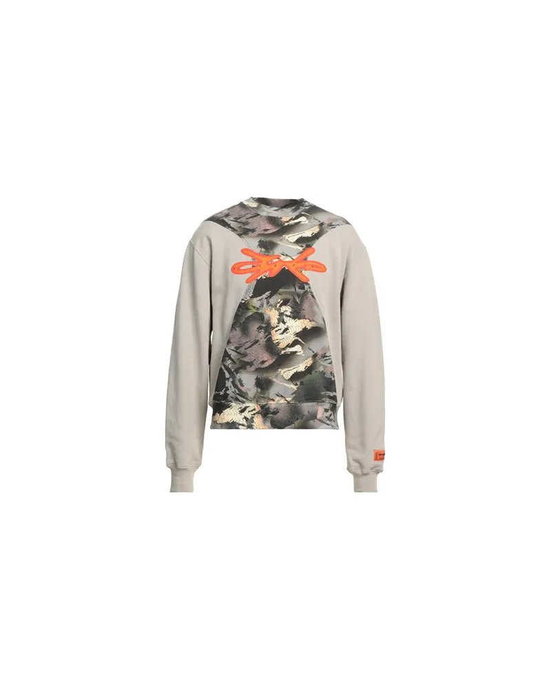 Heron Preston TOPS - Sweatshirtsauf YOOX.COM Hellgrau