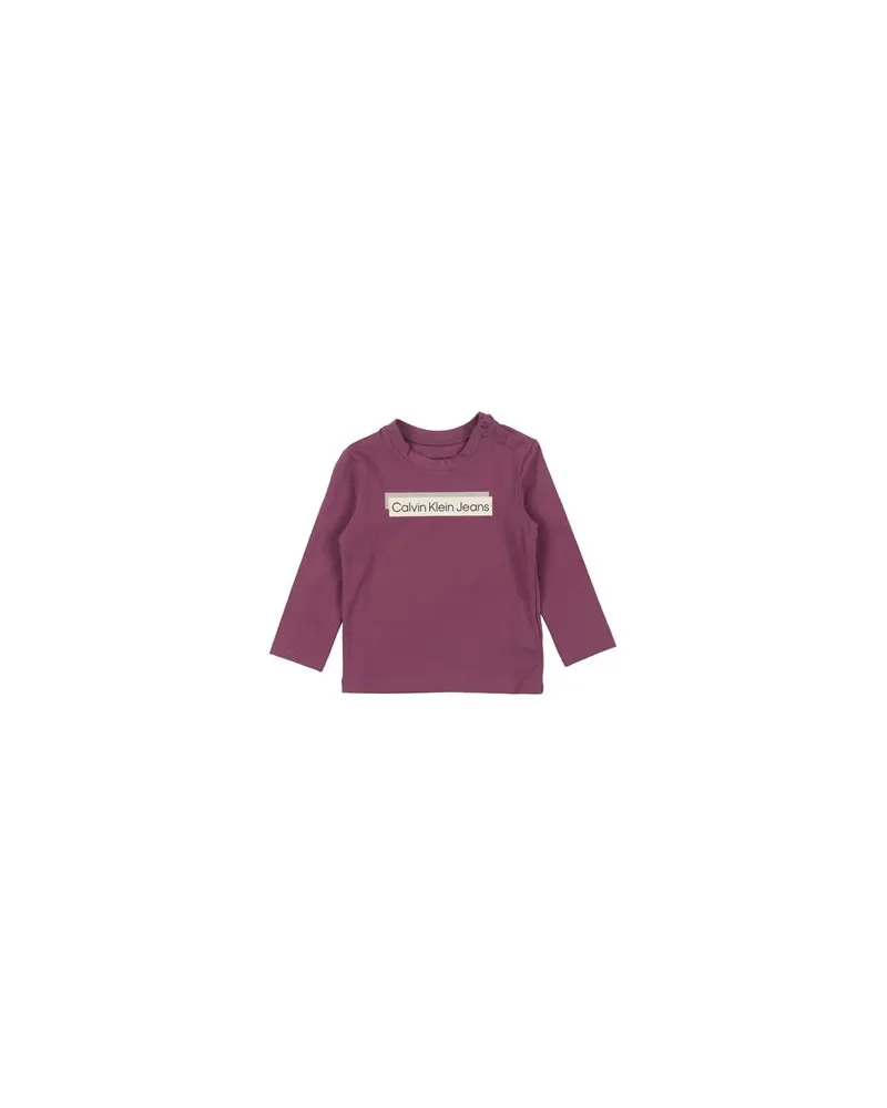 Calvin Klein TOPS - T-shirtsauf YOOX.COM Pflaume